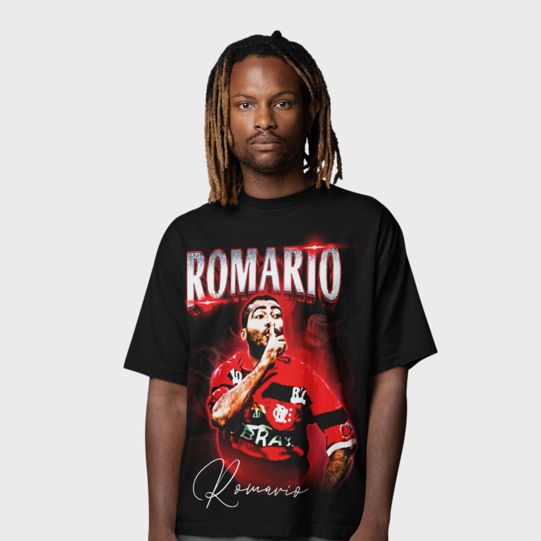 Romário Graphic Tee "BAIXINHO"