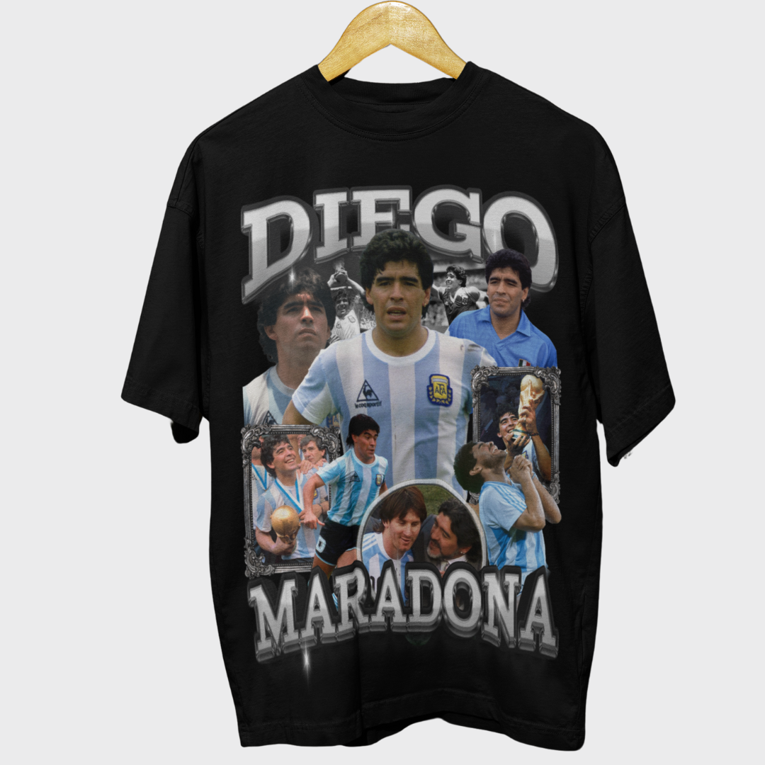 Diego Maradona Graphic Tee "ARGENTINA"