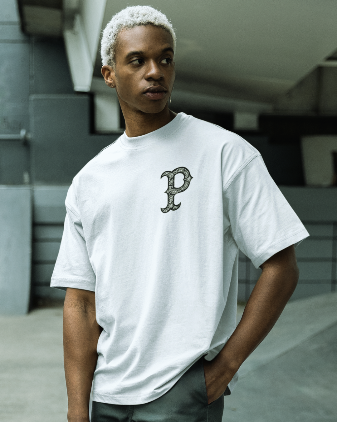 Paisley Oversized Tee