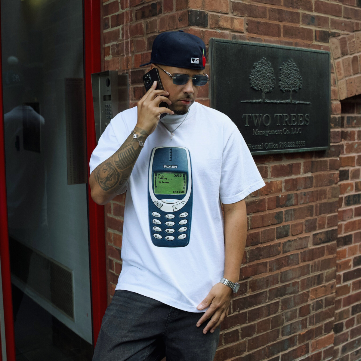 Calling Jesus Oversized Tee