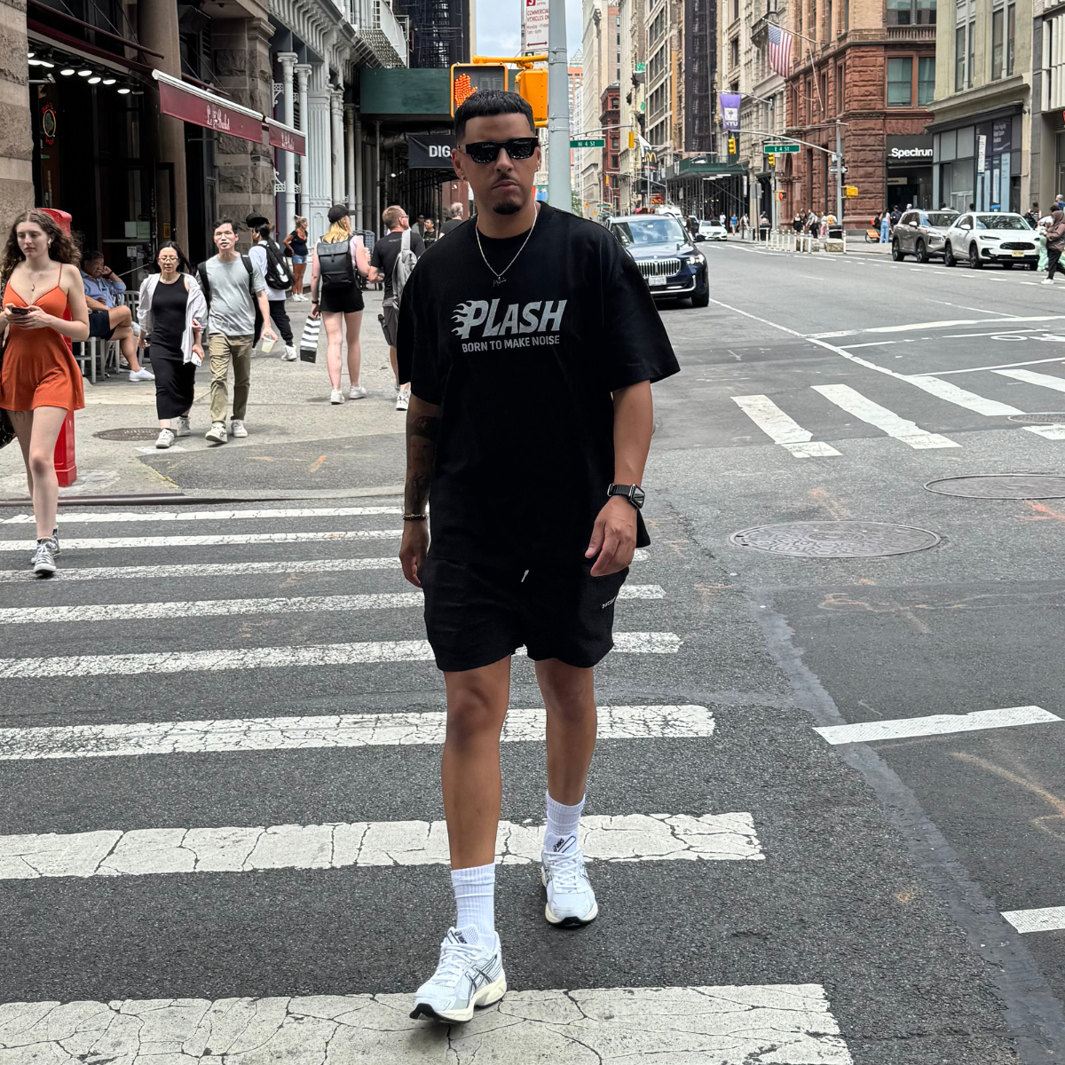 Plash Tee "NOISE YOUR CULTURE"