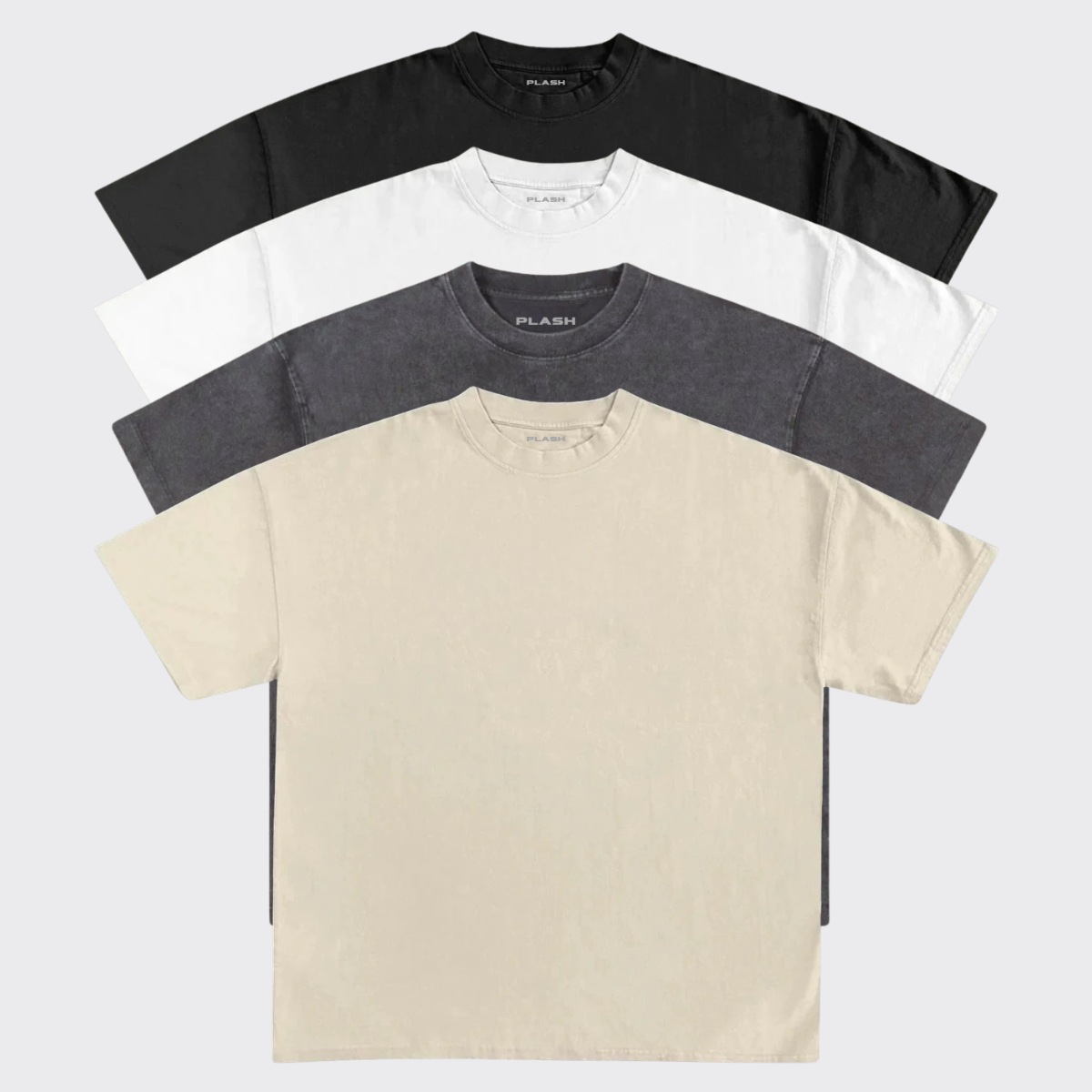 4 Pack Basics T-Shirts