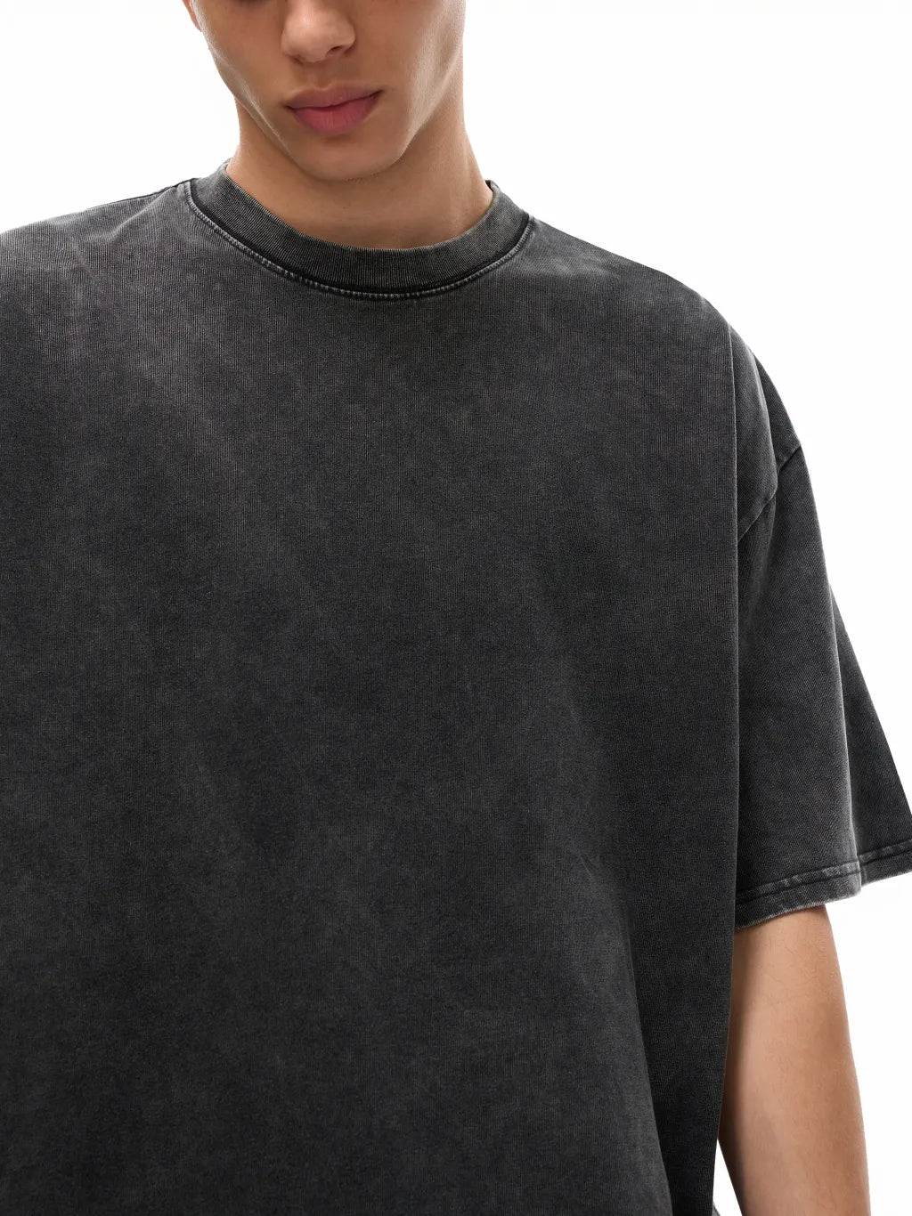 Washed Basic Oversized T-Shirt