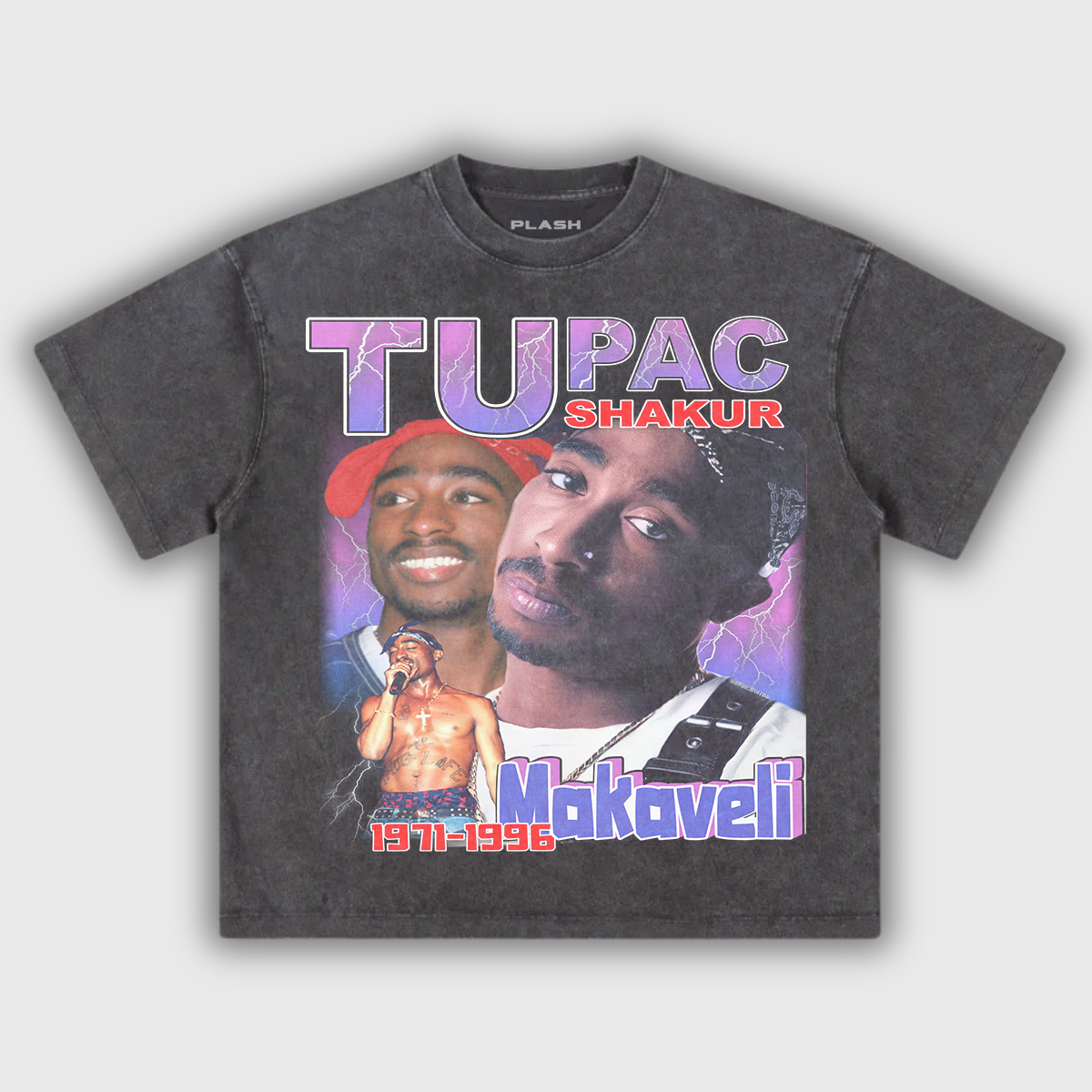 2 Pac Shakur Graphic Tee "MAKAVELI"
