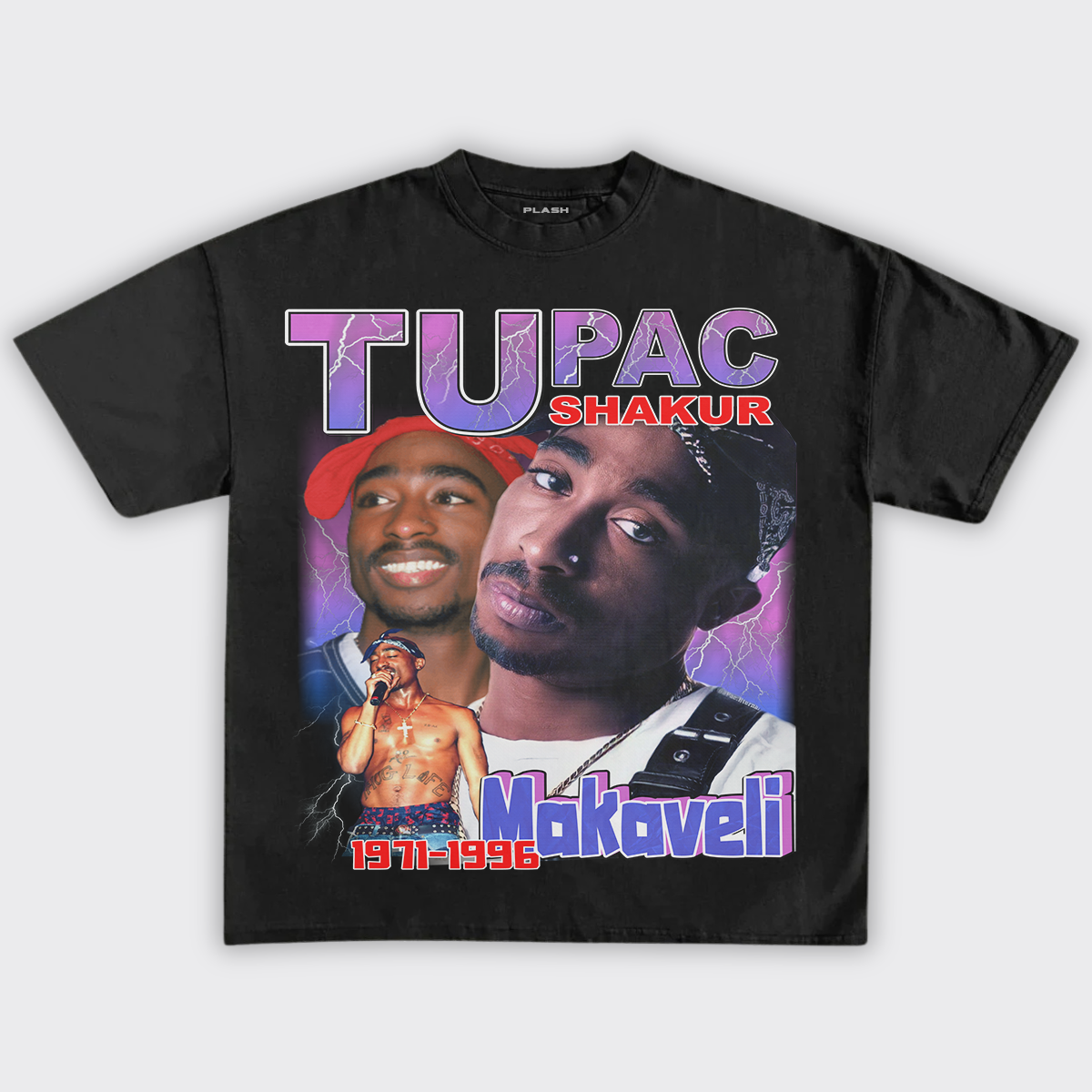 2 Pac Shakur Graphic Tee "MAKAVELI"
