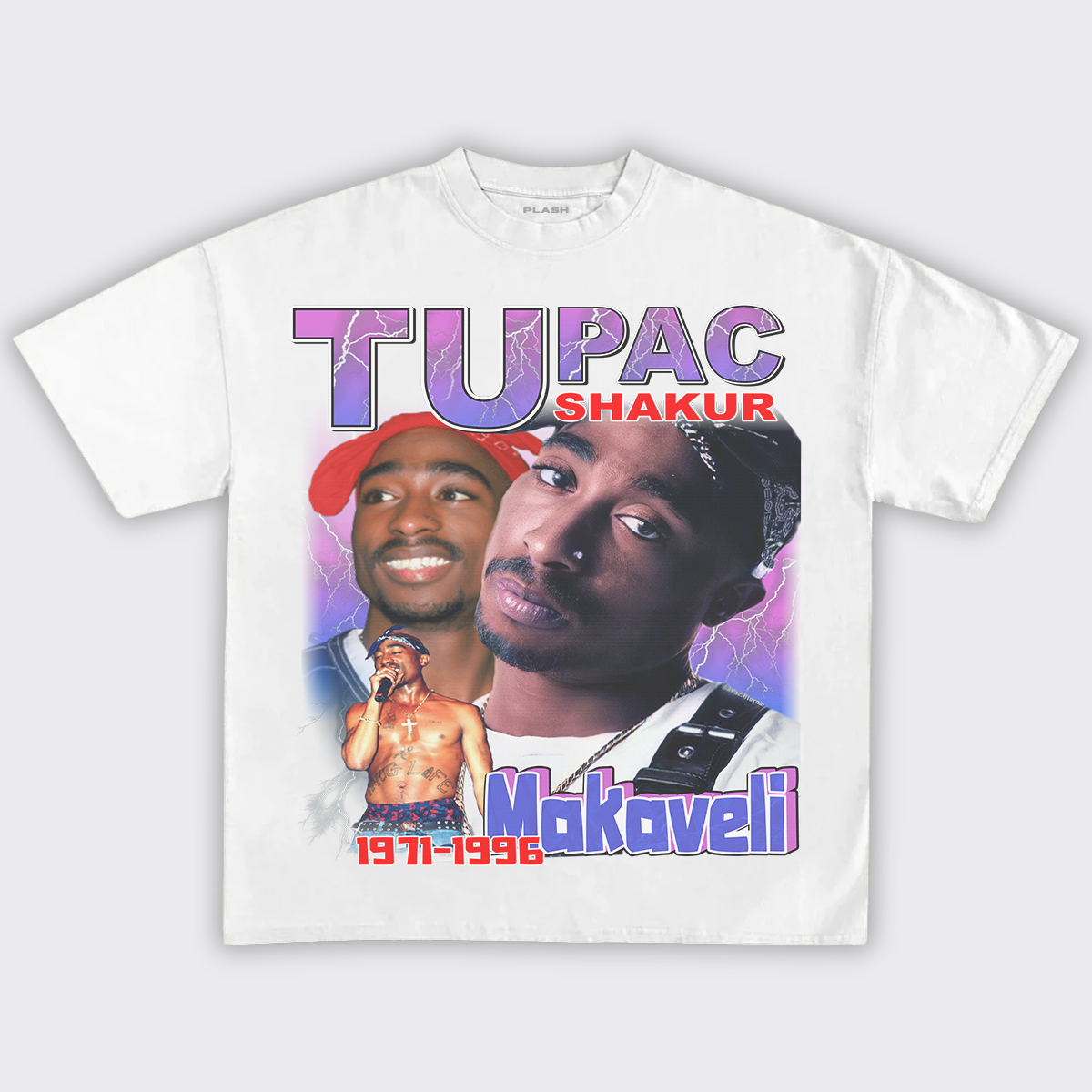2 Pac Shakur Graphic Tee "MAKAVELI"