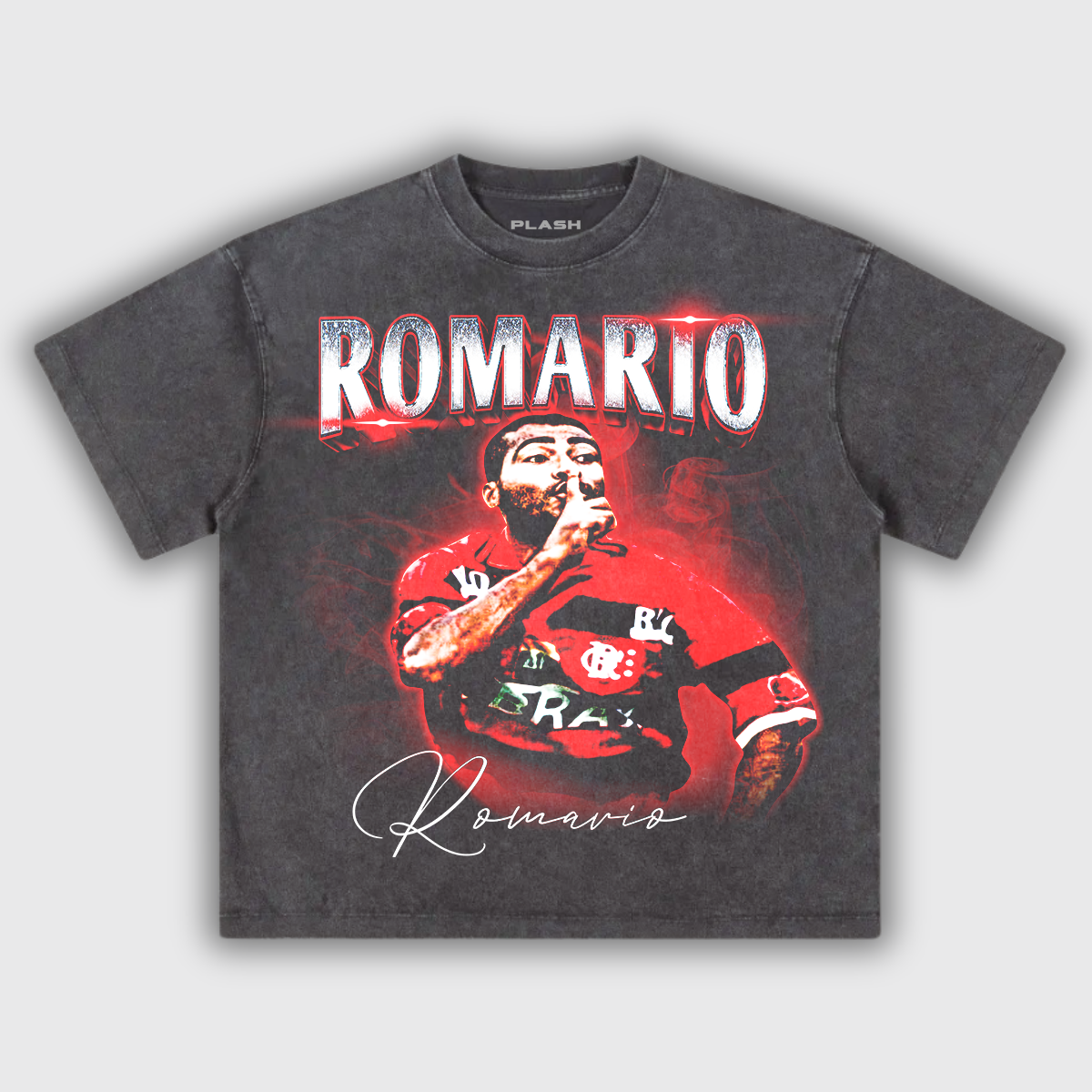 Romário Graphic Tee "BAIXINHO"