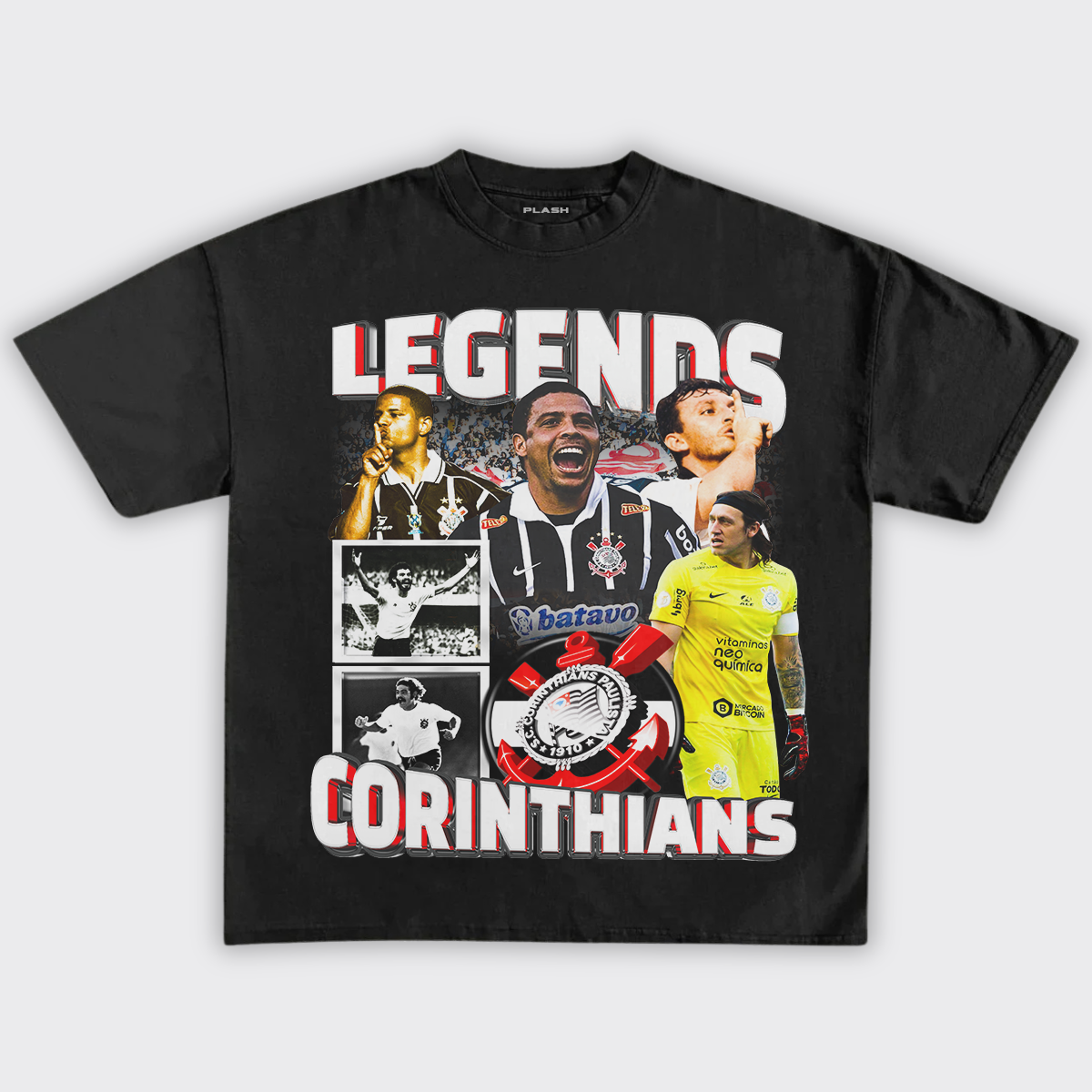 Corinthians Graphic Tee "TIMÃO"