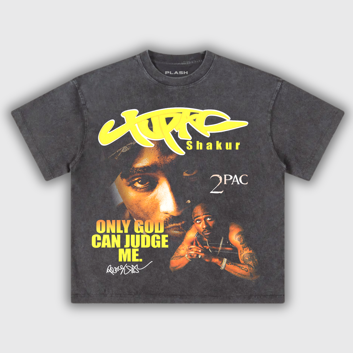 2 Pac Graphic Tee "ONLY GOD"