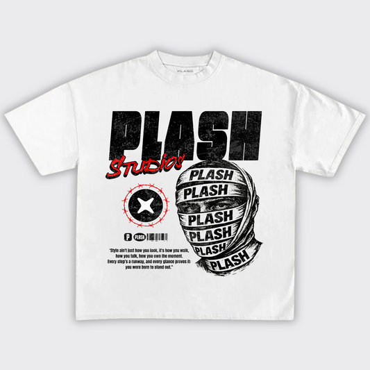 Plash Tee "RUNWAY PSYCHO"