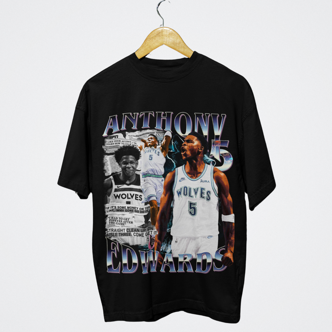 Anthony Edwards Graphic Tee "Woves"