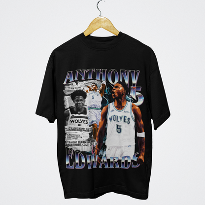 Anthony Edwards Graphic Tee "Woves"