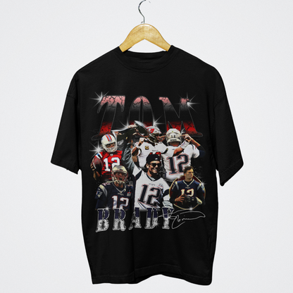 Tom Brady Graphic Tee "THE GOAT"