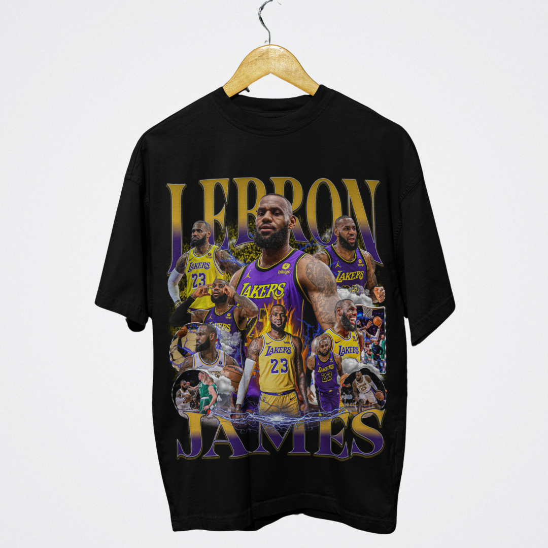 Lebron James Graphic Tee "LAKERSHOW"