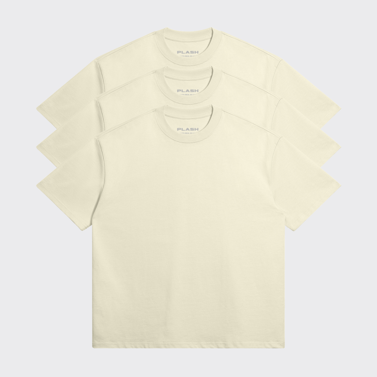 3 Pack Basic Oversized T-Shirt