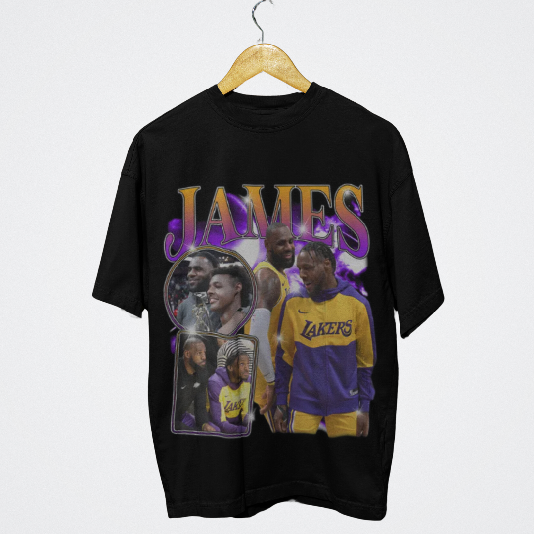 Lebron and Bronny James Graphic Tee "LEGACY"