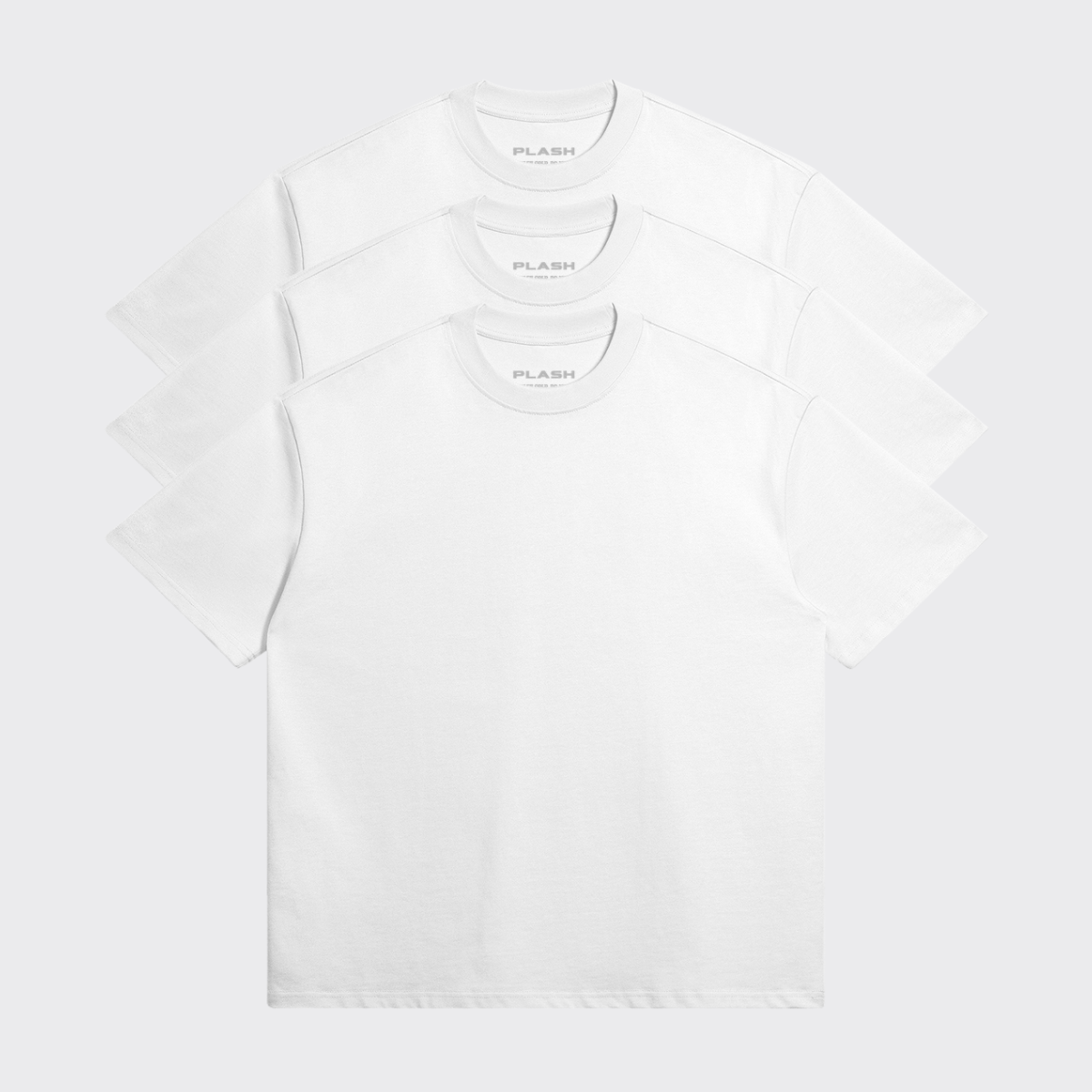 3 Pack Basic Oversized T-Shirt