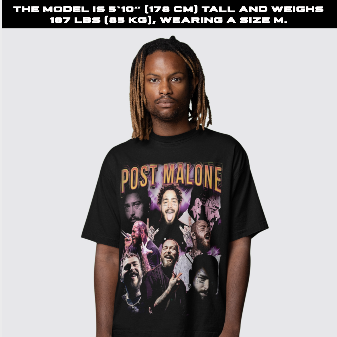 Post Malone Graphic Tee "ROCKSTAR"