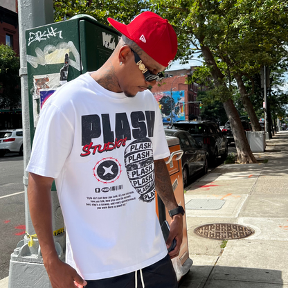 Plash Tee "RUNWAY PSYCHO"