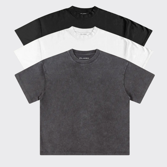 3 Pack Basic Oversized T-Shirt
