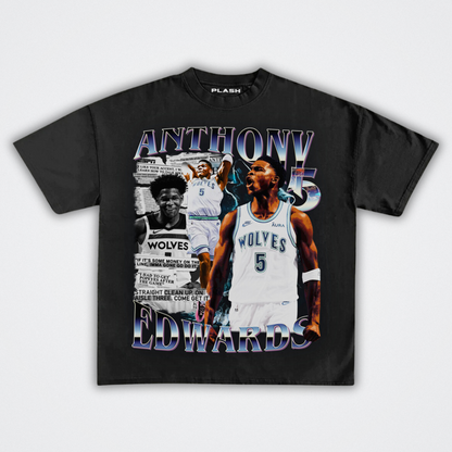 Anthony Edwards Graphic Tee "Woves"