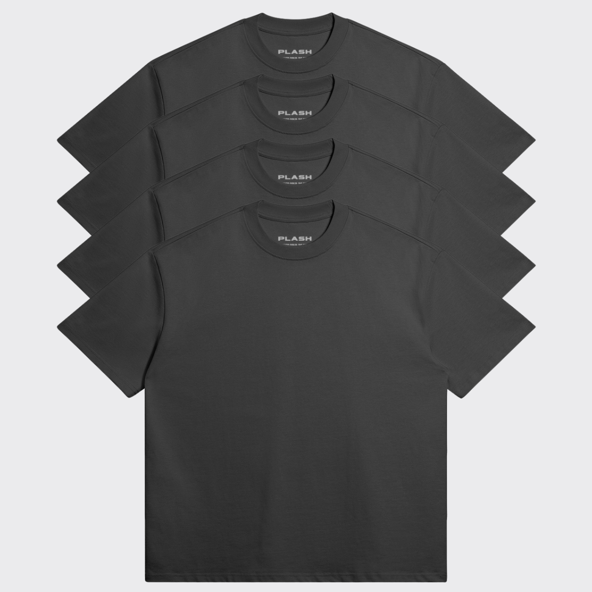 4 Pack Basic Oversized T-Shirt