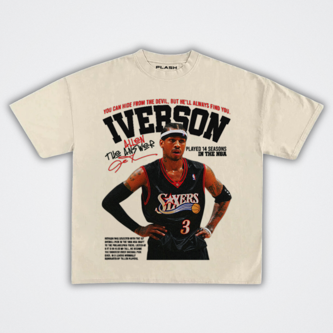 Allen Iverson Graphic Tee "THE ANSWER"