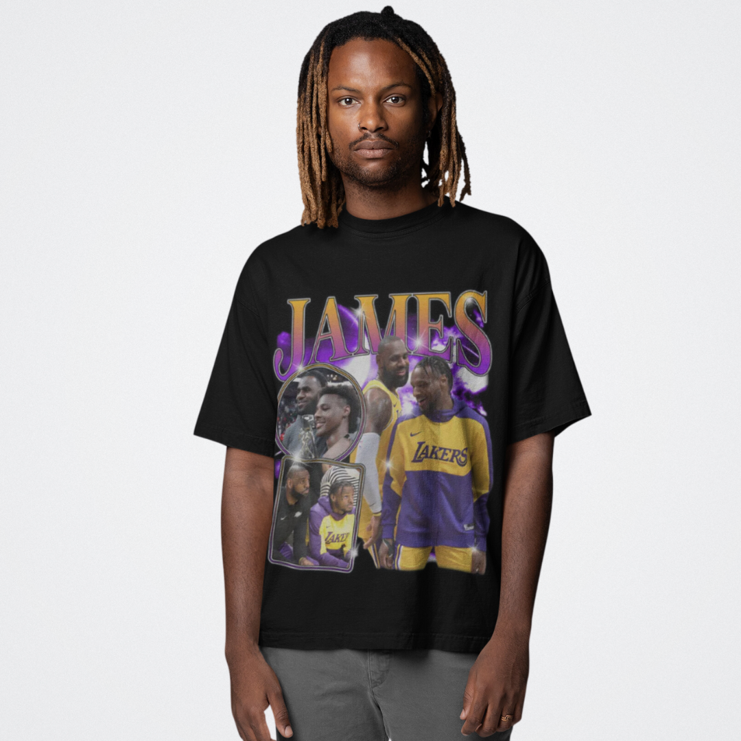 Lebron and Bronny James Graphic Tee "LEGACY"