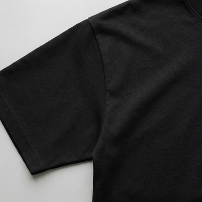 BRAZA FLAME BLACK OVERSIZED TEE
