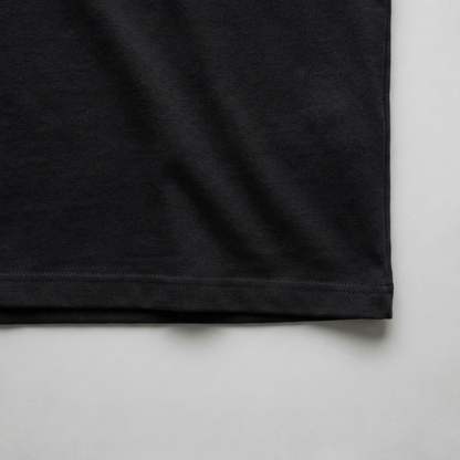 BRAZA FLAME BLACK OVERSIZED TEE