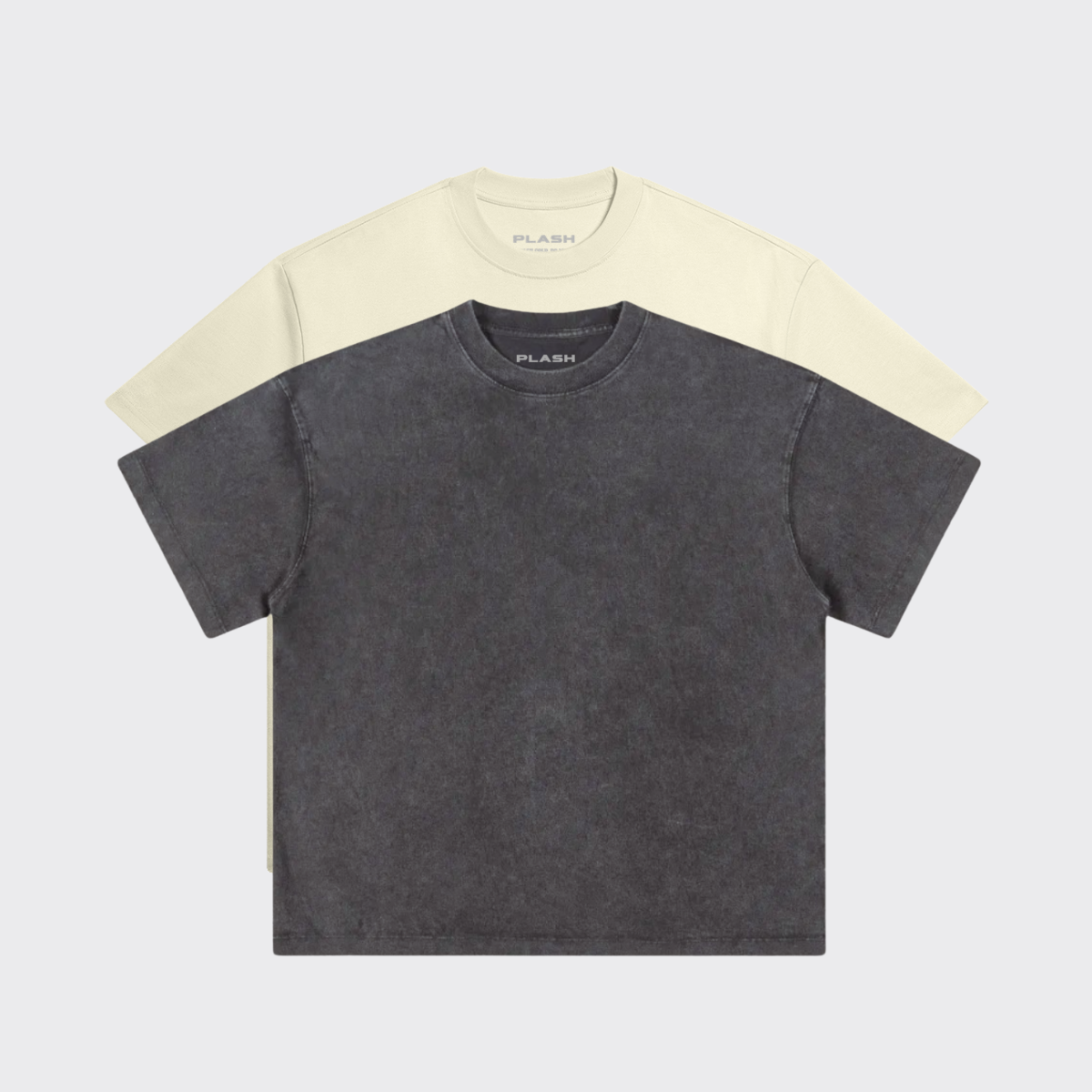 2 Pack Basic Oversized T-Shirt