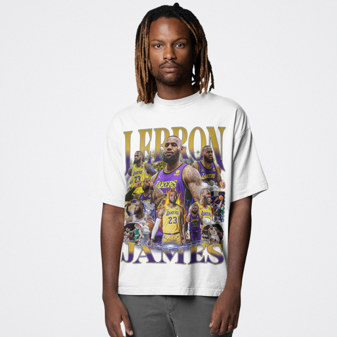 Lebron James Graphic Tee "LAKERSHOW"