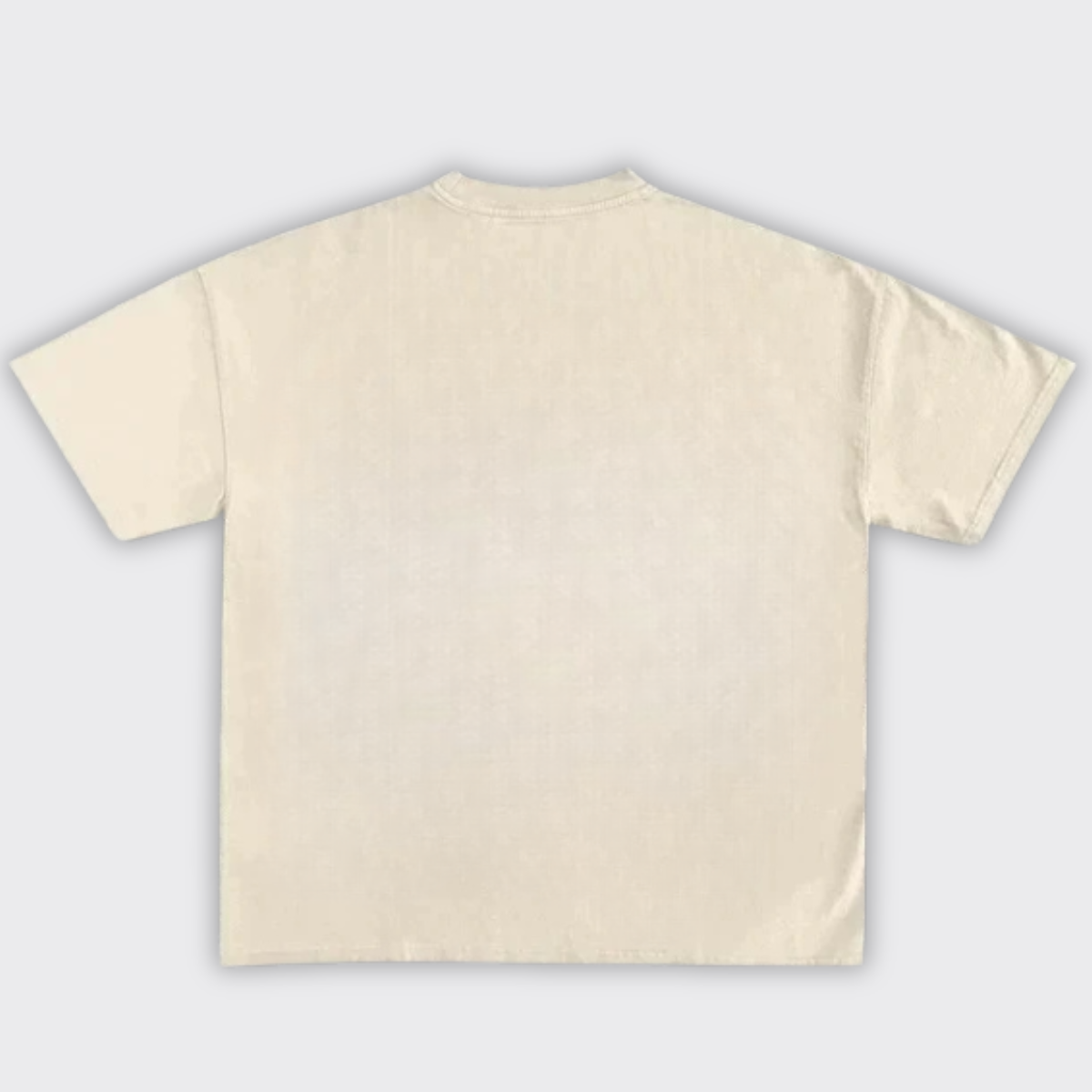Cream Basic T-Shirt