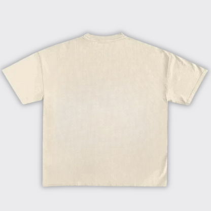Cream Basic T-Shirt