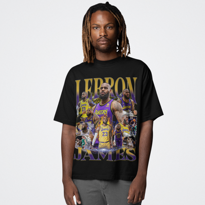 Lebron James Graphic Tee "LAKERSHOW"