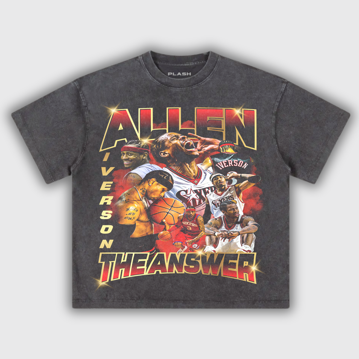 Allen Iverson Graphic Tee "OLD SCHOOL"