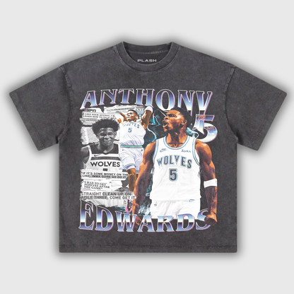 Anthony Edwards Graphic Tee "Woves"