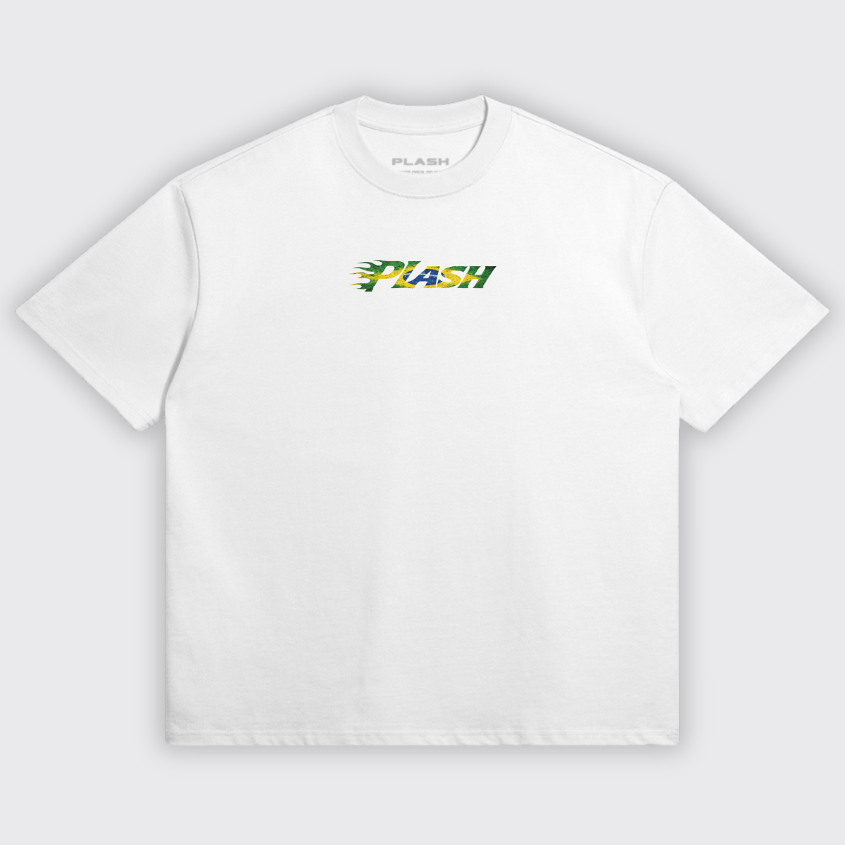 Braza Flame White Oversized Tee