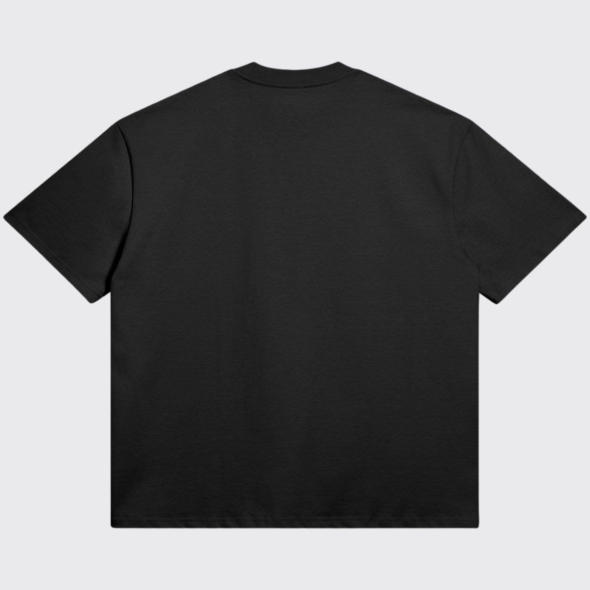 Black Basic Oversized T-Shirt
