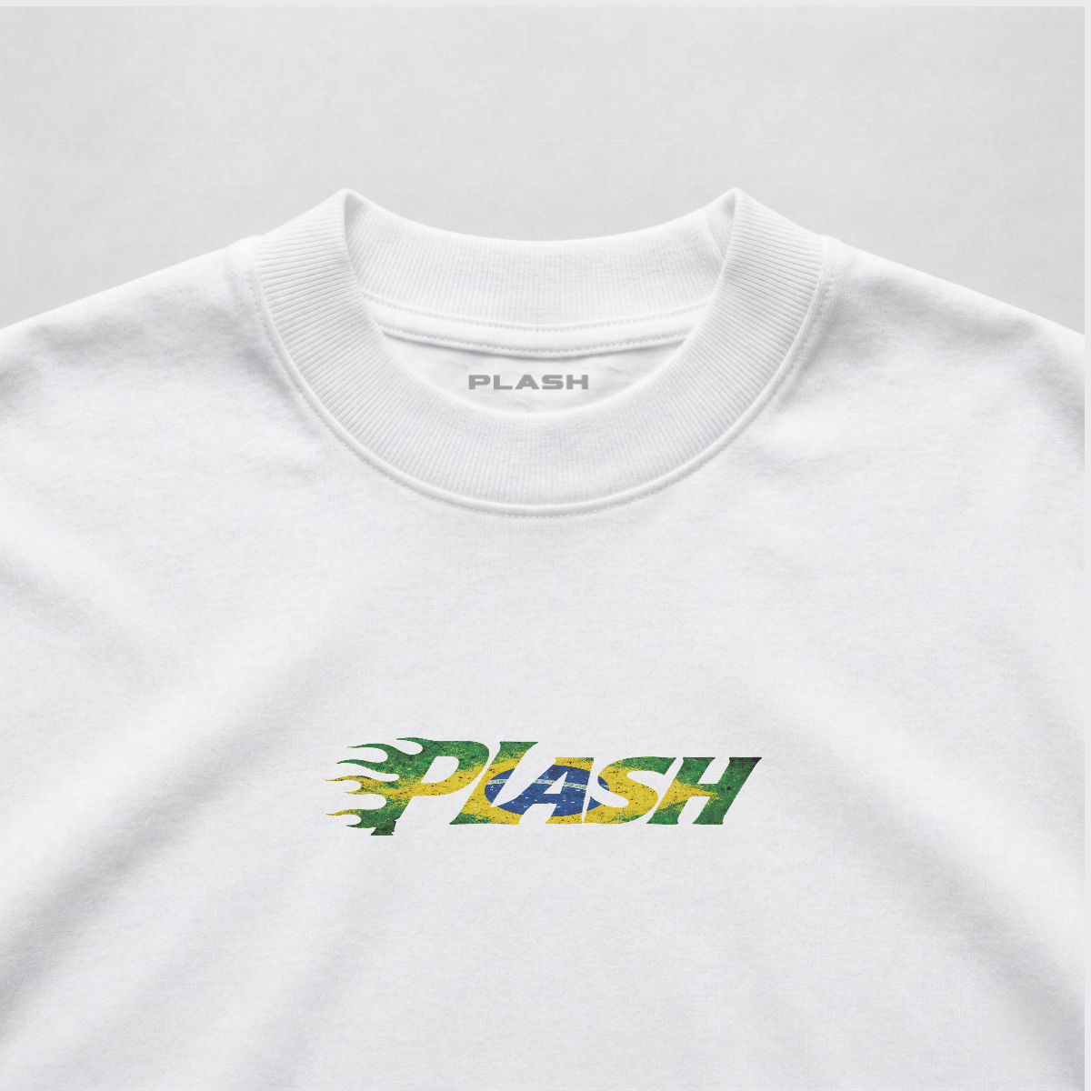 Braza Flame White Oversized Tee