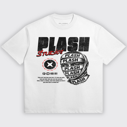 Plash Tee "RUNWAY PSYCHO"