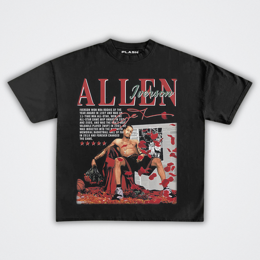 Allen Iverson Graphic Tee "ROOKIE"