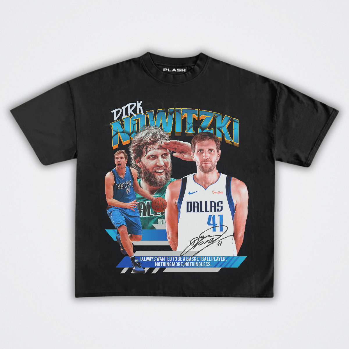 Dirk Nowitzki Graphic Tee "DALLAS"