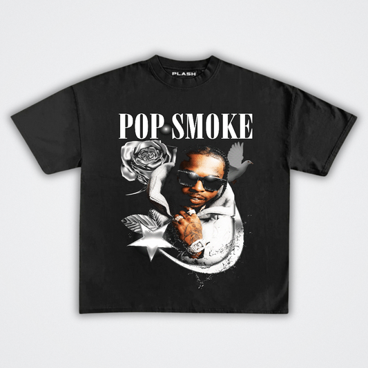 Pop Smoke Graphic Tee "ANGEL"