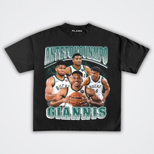 Giannis Antetokounmpo Grapic Tee "BUCKS"