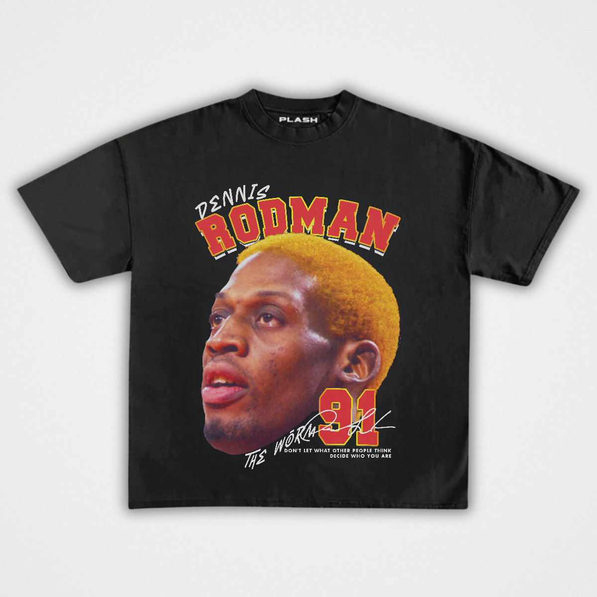 Dennis Rodman Graphic Tee "#91"