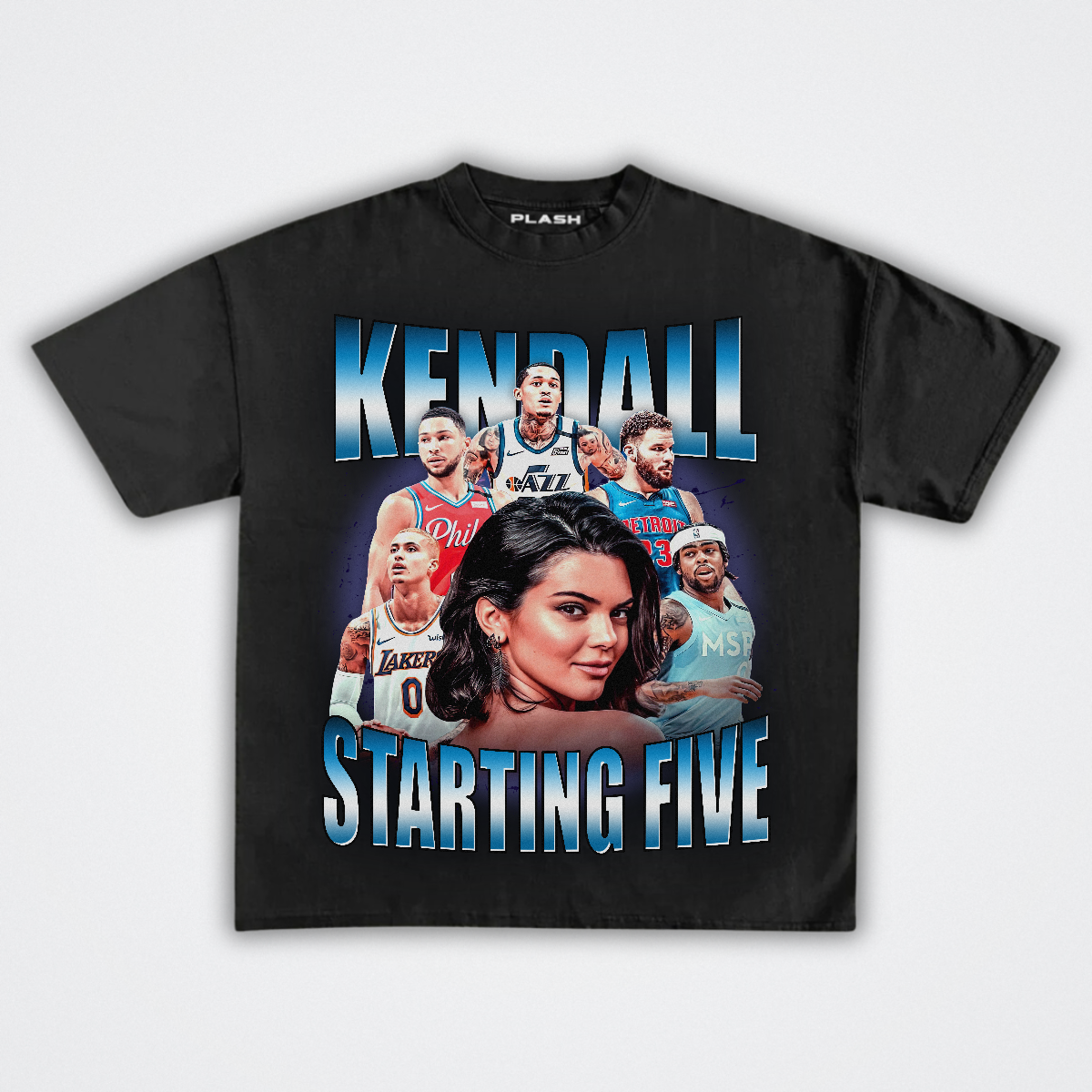 Kendall Jenner Graphic Tee "STARTING FIVE"