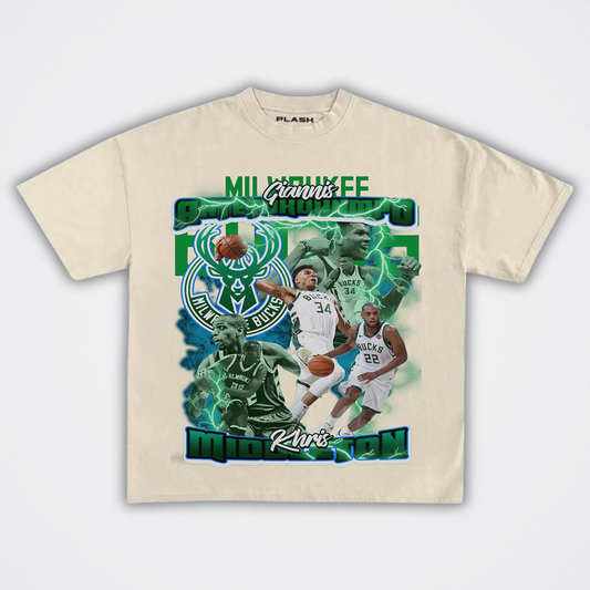 Milwaukee Bucks Graphic Tee "DUO"