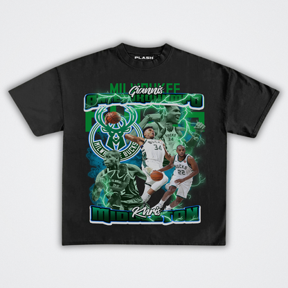 Milwaukee Bucks Graphic Tee "DUO"