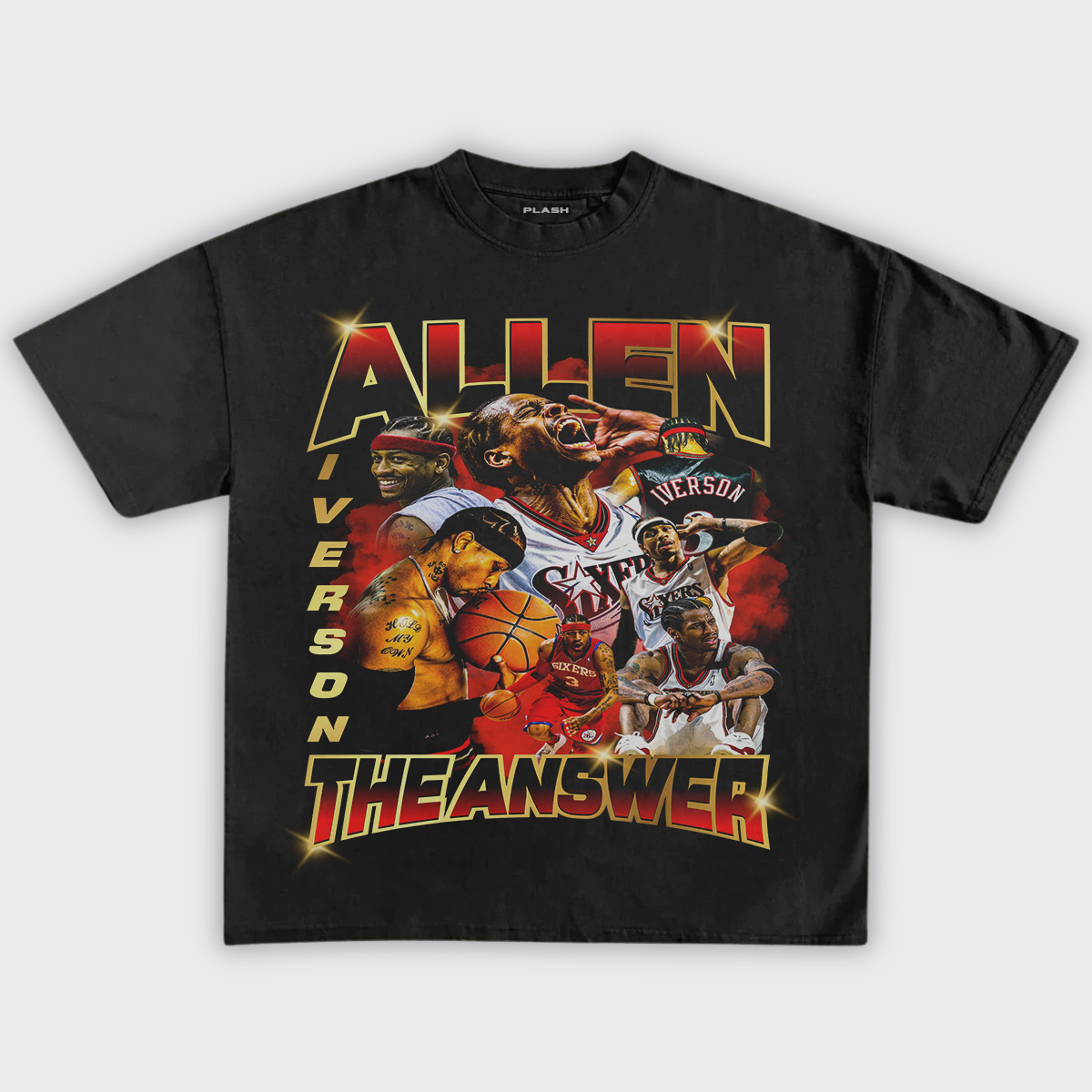 Allen Iverson Graphic Tee "OLD SCHOOL"